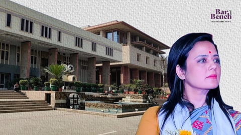 Mahua Moitra with Delhi High Court