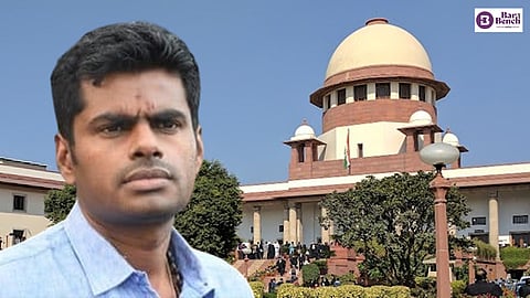 k annamalai and supreme court