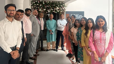 Saraf and Partners team at the New Bengaluru Office