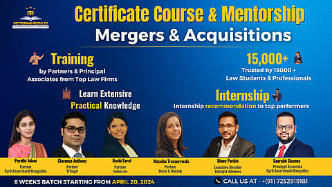Mergers & Acquisitions Law Practice