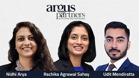 Equity Partners Nidhi Arya, Rachika Agrawal Sahay and Udit Mendiratta