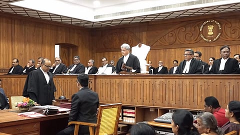Swearing-in ceremony at Kerala High Court
