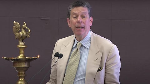 Harvard Law School Vice Dean and Lister Kissel Professor of Law Prof David B Wilkins at OP Jindal Global University
