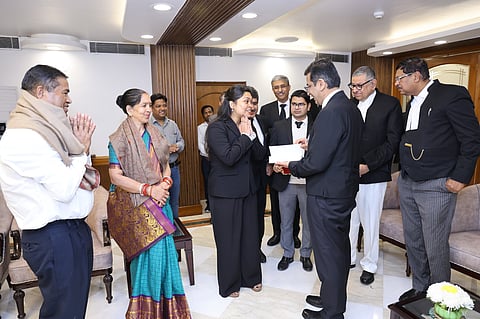 Felicitation of CRP Scholar Pragya