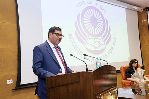 Justice BR Gavai addressing the workshop 