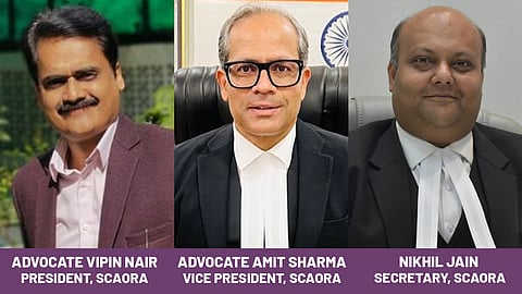 Advocate Vipin Nair, Advocate Amit Sharma, Advocate Nikhil Jain