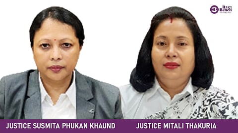 Justice Susmita Phukan Khaund and Justice Mitali Thakuria