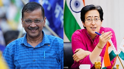  Arvind Kejriwal and Atishi