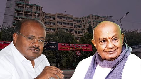 Deve Gowda, HD Kumaraswamy & Bangalore civil court