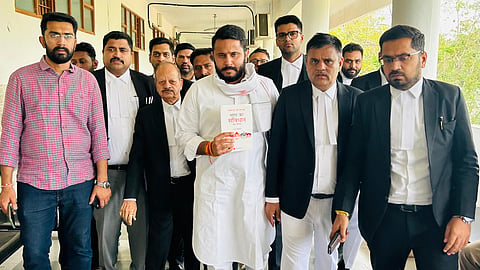 Congress Lok Sabha Candidate Divyanshu Budhiraja in Panchkula Court