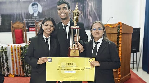 ABV School of Legal Studies winners Himgiri moot