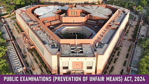 Public Examinations (Prevention of Unfair Means) Act, 2024