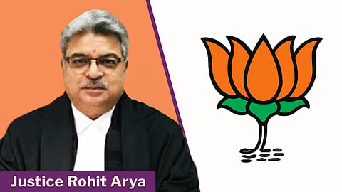 Justice Rohit Arya, BJP