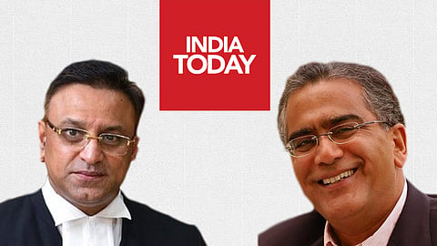 Senior Advocate Pradeep Rai, Aroon Purie and India Today