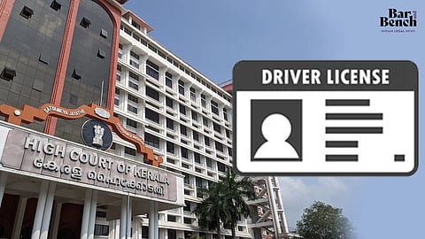 Driving licence, Kerala High Court
