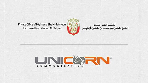 Private Office of His Highness Sheikh Tahnoon bin Saeed Bin Tahnoon Al Nahyan and Unicorn Communications