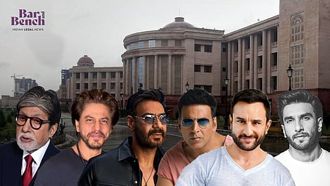 Allahabad HC (Lucknow) with Actors Amitabh Bachchan, Shah Rukh Khan, Akshay Kumar, Ajay Devgan, Saif Ali Khan and Ranvir Singh