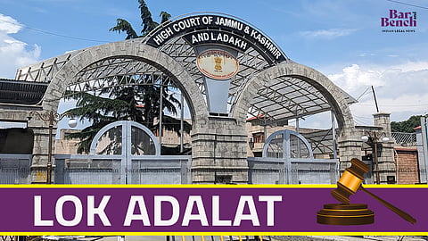 Srinagar Wing of J&K HC and Lok Adalat