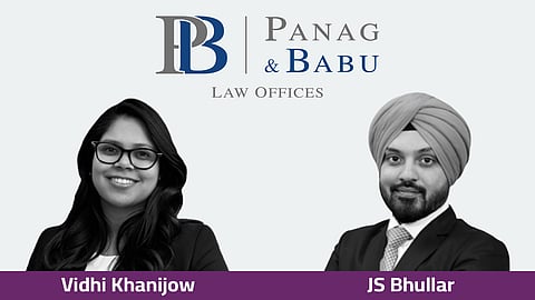 Vidhi Khanijow and JS Bhullar