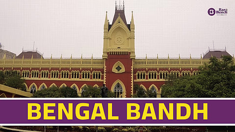 Calcutta High Court, Bengal Bandh