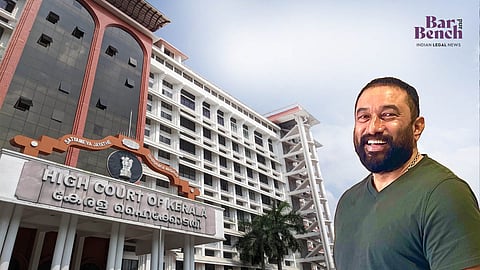 Actor Baburaj  with Kerala High Court