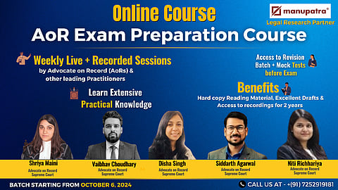 Advocate on Record (AOR) Exam