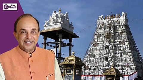 Tirupati temple and Subramanian Swamy