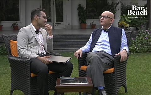 Justice Rajiv Shakdher in conversation with Debayan Roy