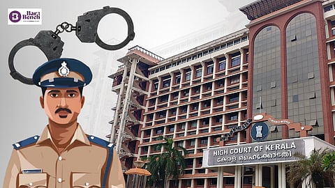 police, handcuffs & kerala High court