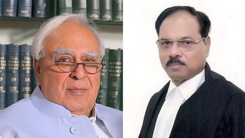 Kapil Sibal and  Justice Shekhar Yadav