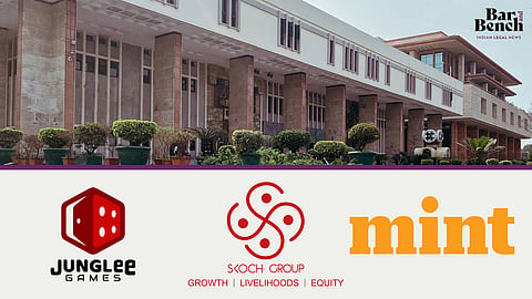 Delhi High Court, Junglee Games, Skoch Group and Mint.