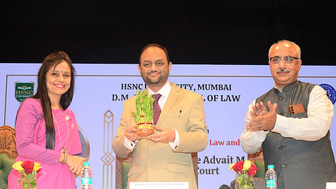 HSNC University Master Lecture Justice Advait M Sethna