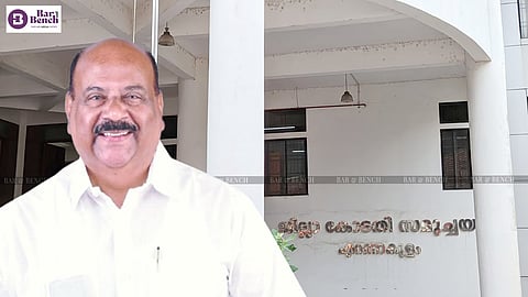 Mani C Kappan, Ernakulam district court