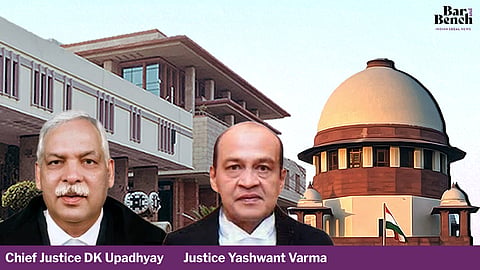 Chief Justice Dk Upadhyaya, Justice Yashwant Varma 