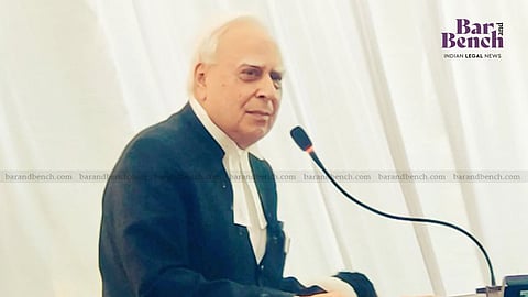 Senior Advocate Kapil Sibal