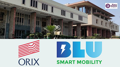 Orix leasing and Blu Smart with Delhi high court
