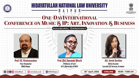 HNLU Conference on Music & IP: Art, Innovation & Business