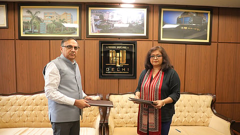Harry Chawla with Prof. (Dr) Ruhi Paul