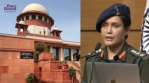 Colonel Sofiya Qureshi and Supreme Court