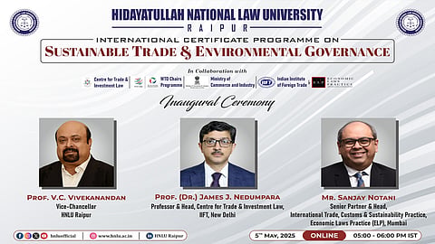 HNLU Sustainable Trade and Environmental Governance Certificate Program