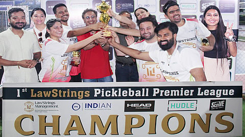 Smash Squad - Champions of the inaugural LawStrings Pickleball Premier League