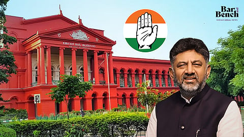 Karnataka HC, Congress party logo, DK Shivakumar