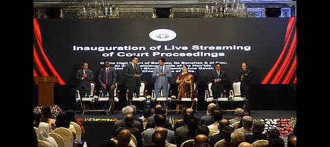 CJI BR Gavai at the inaugration ceremony 