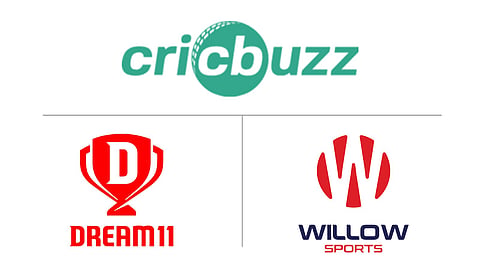 Dream 11, Cricbuzz and WillowTV