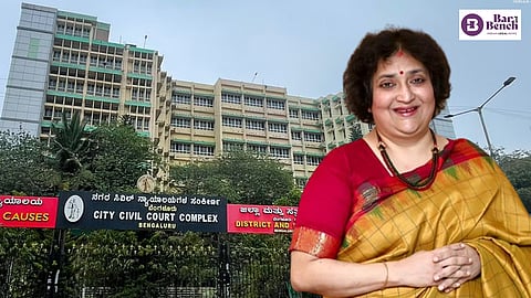 Latha Rajnikanth and Bengaluru city civil courts