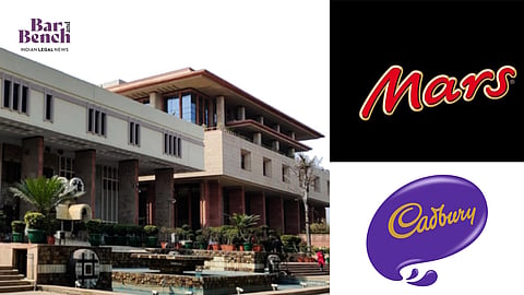 Mars and Cadbury  with Delhi High Court