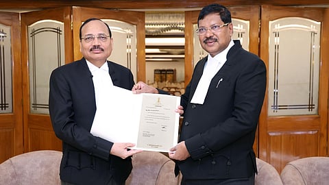 CJI BR Gavai and Justice Surya Kant 