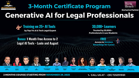 Certificate Course on Generative AI for Legal professionals