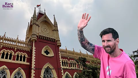 Lionel Messi with Calcutta HC
