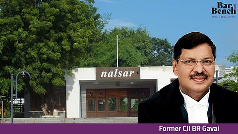 Former CJI BR Gavai joins NALSAR as Dr BR Ambedkar Chair Professor